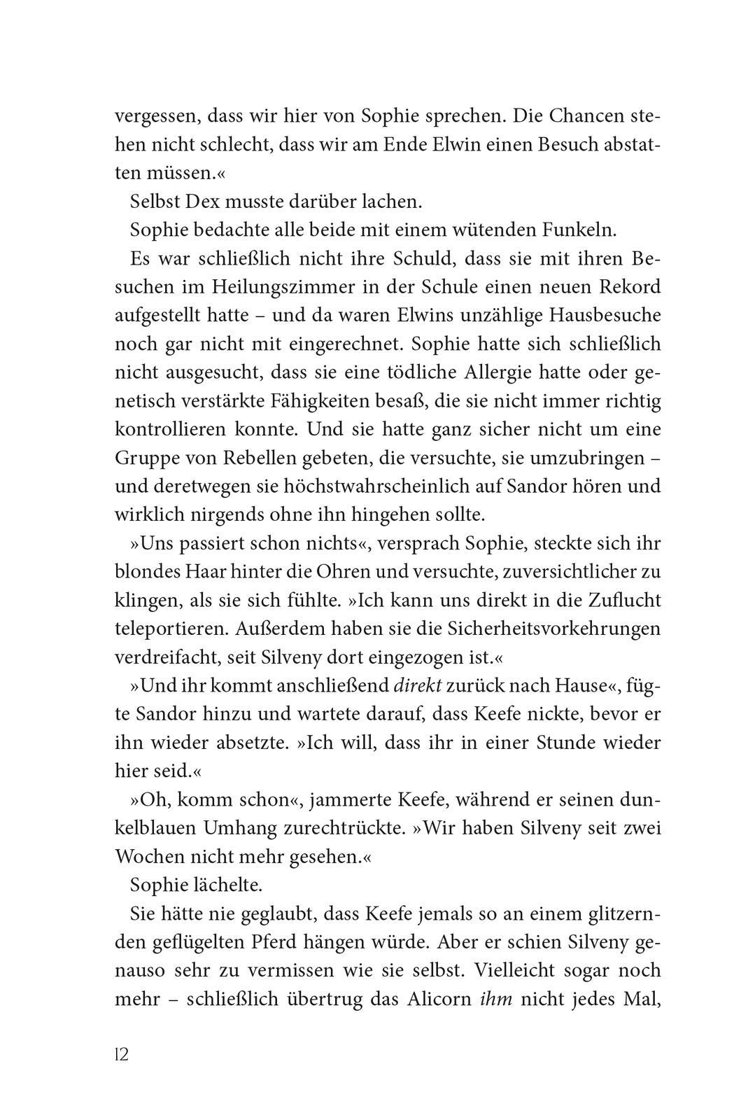 Beispielinhalt (Bild) Keeper of the Lost Cities - Das Feuer (Keeper of the Lost Cities 3)