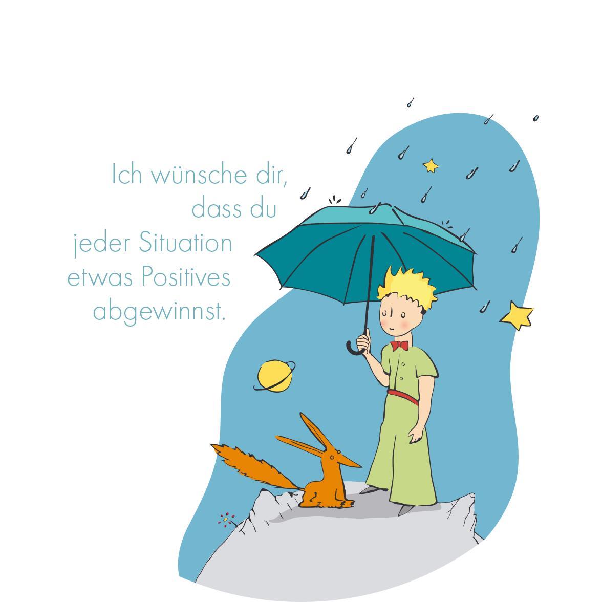 Beispielinhalt (Bild) Man sieht nur mit dem Herzen gut