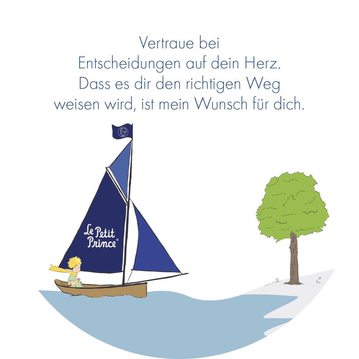 Beispielinhalt (Bild) Man sieht nur mit dem Herzen gut