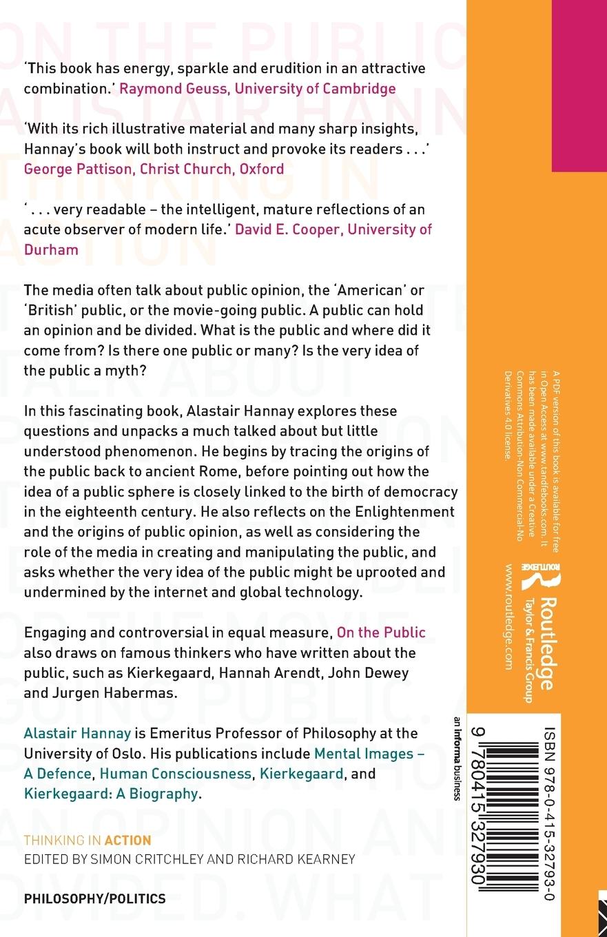 Rückseitencover On the Public