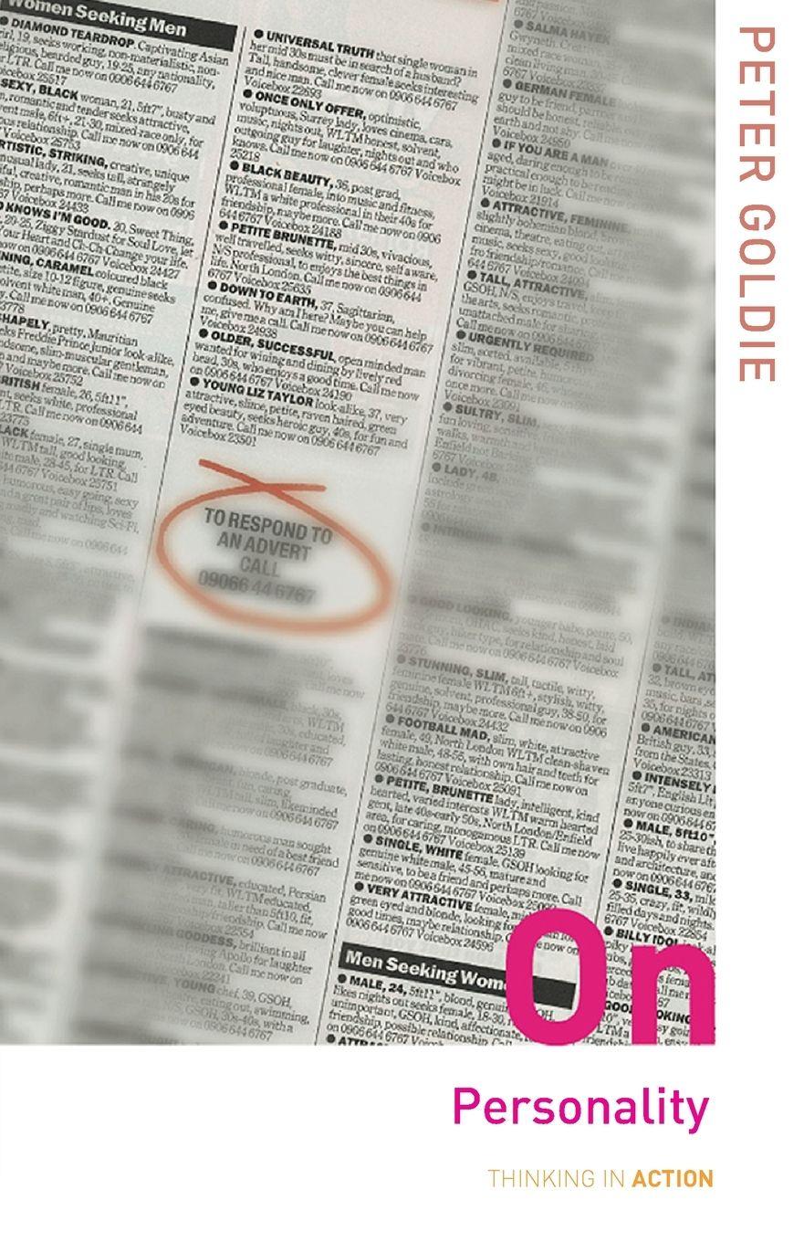 Vorderes Coverbild On Personality