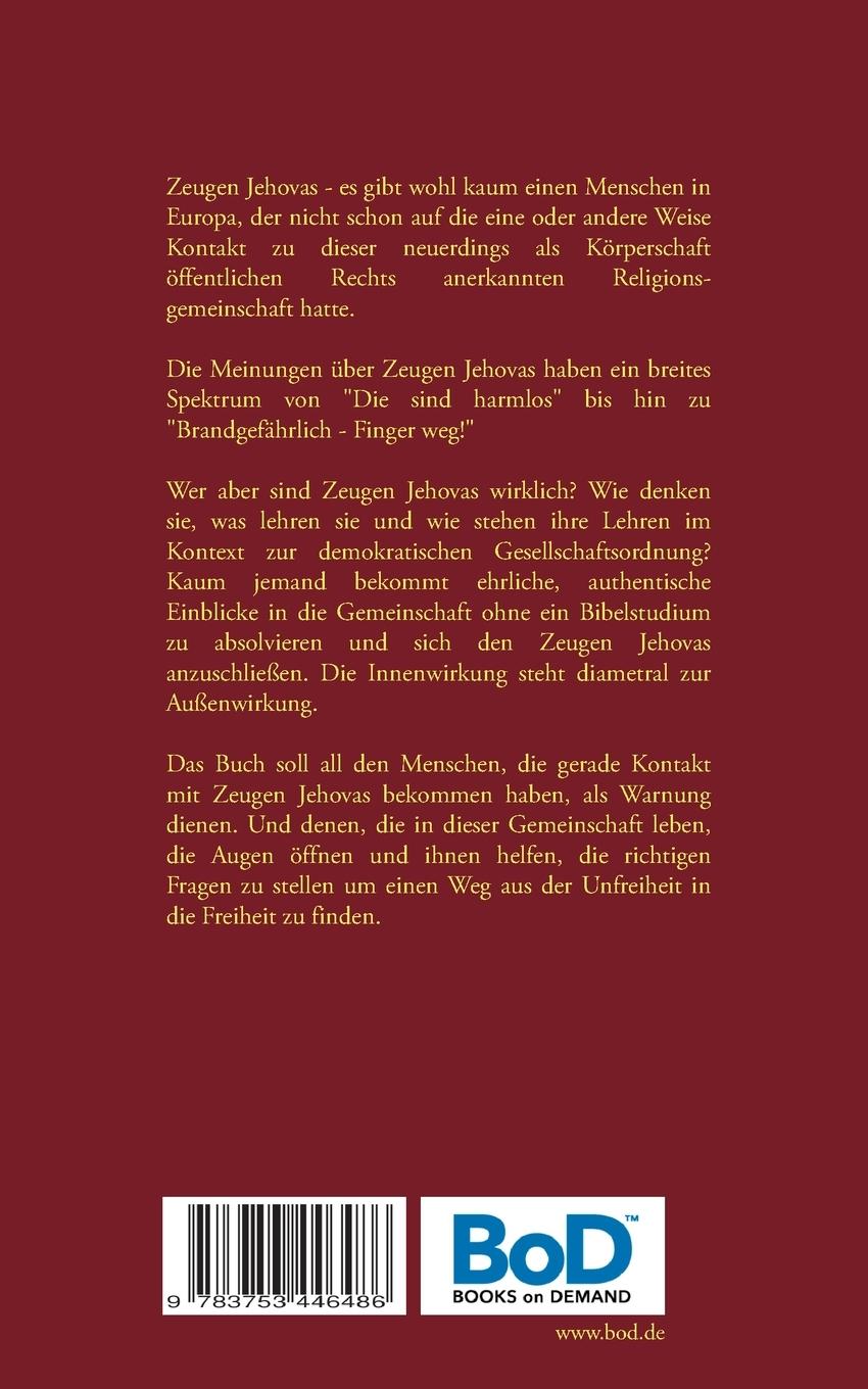 Rückseitencover Liebe - Glaube - Freiheit