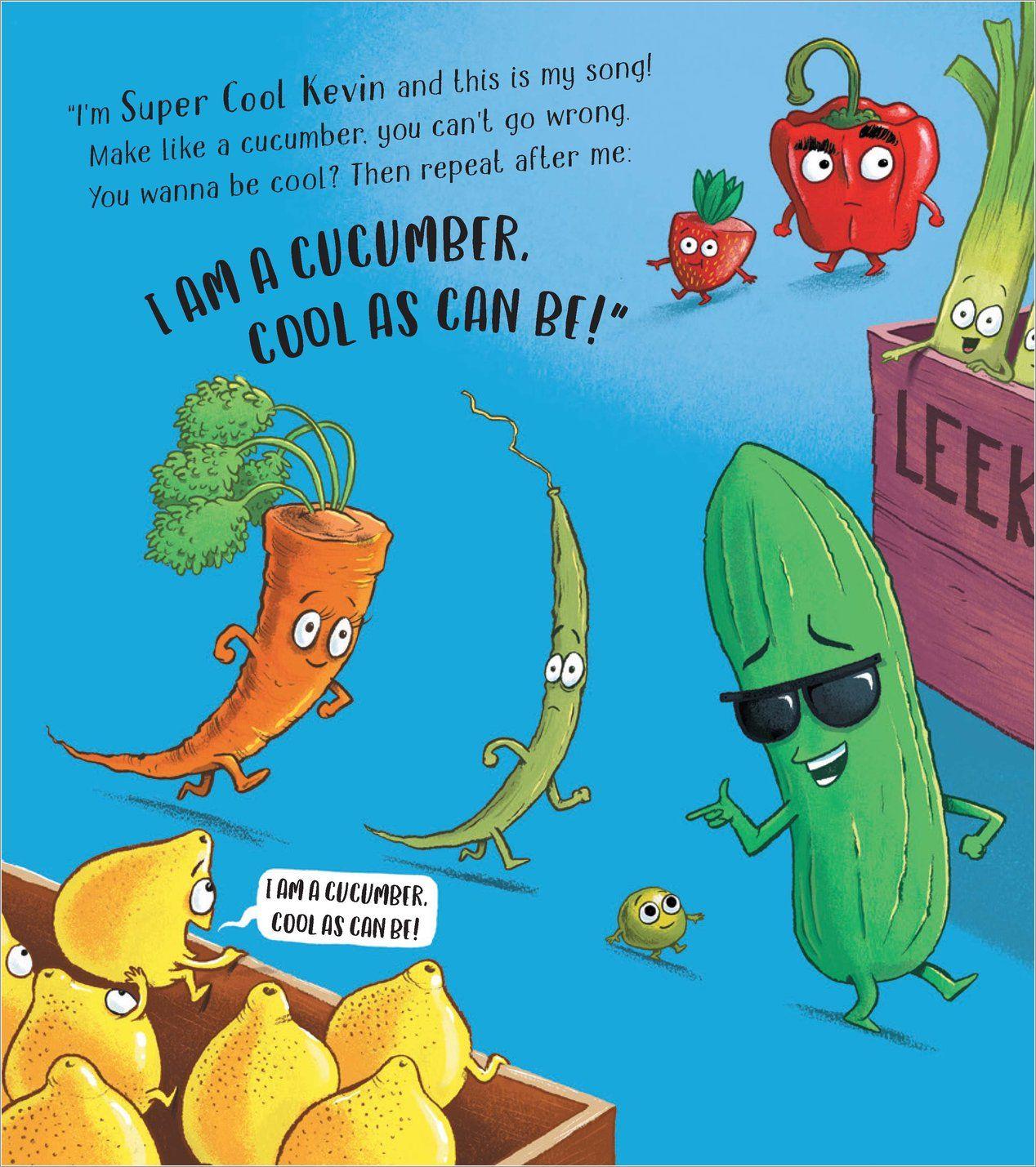 Beispielinhalt (Bild) When Cucumber Lost His Cool (PB)