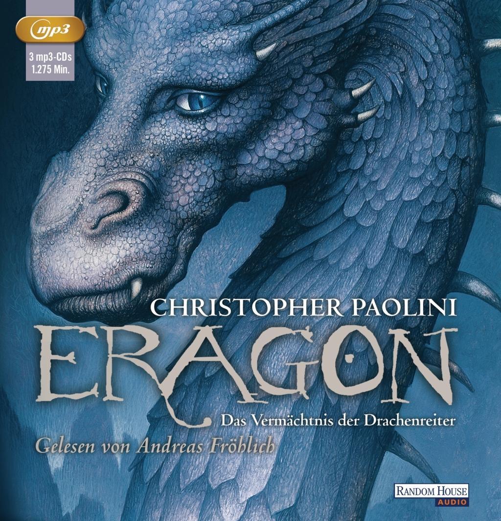 Vorderes Coverbild Eragon 01. Das Vermächtnis der Drachenreiter. 3 MP3-CDs