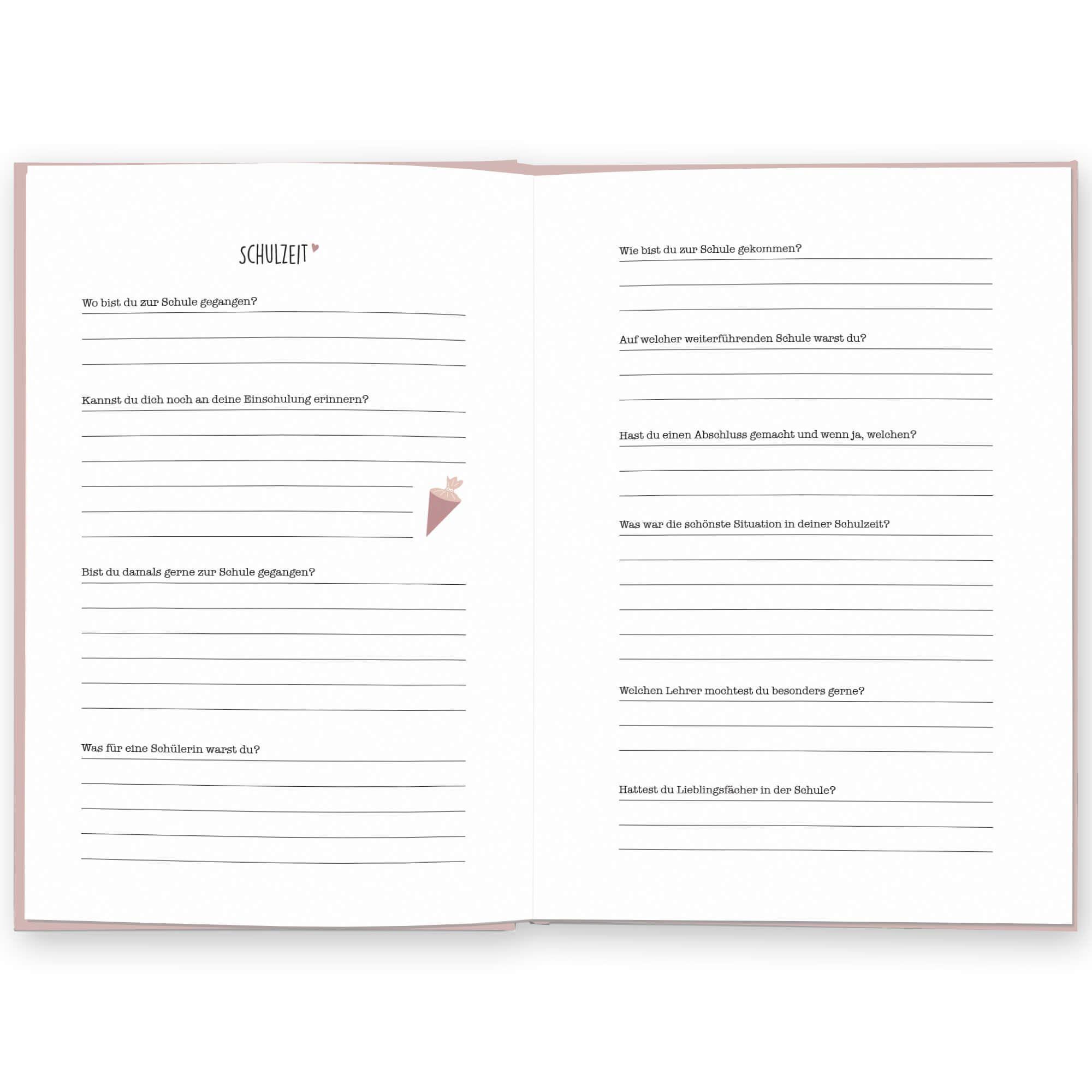 Beispielinhalt (Bild) Mama, was kannst du mir von dir erzählen?