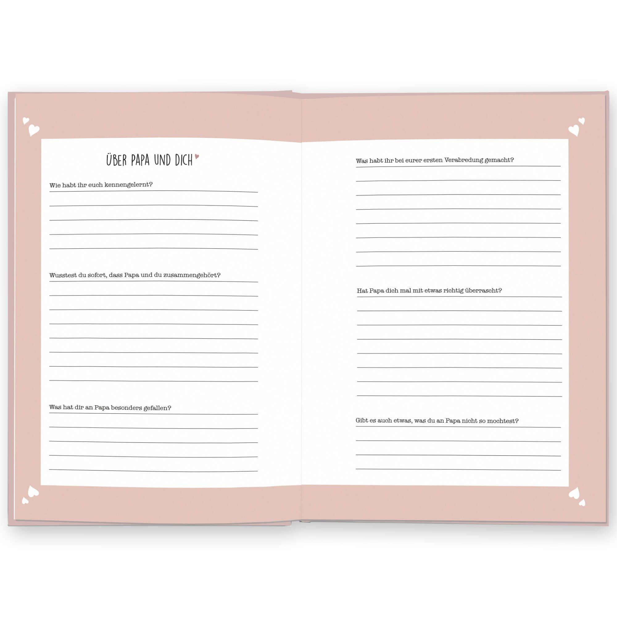 Beispielinhalt (Bild) Mama, was kannst du mir von dir erzählen?