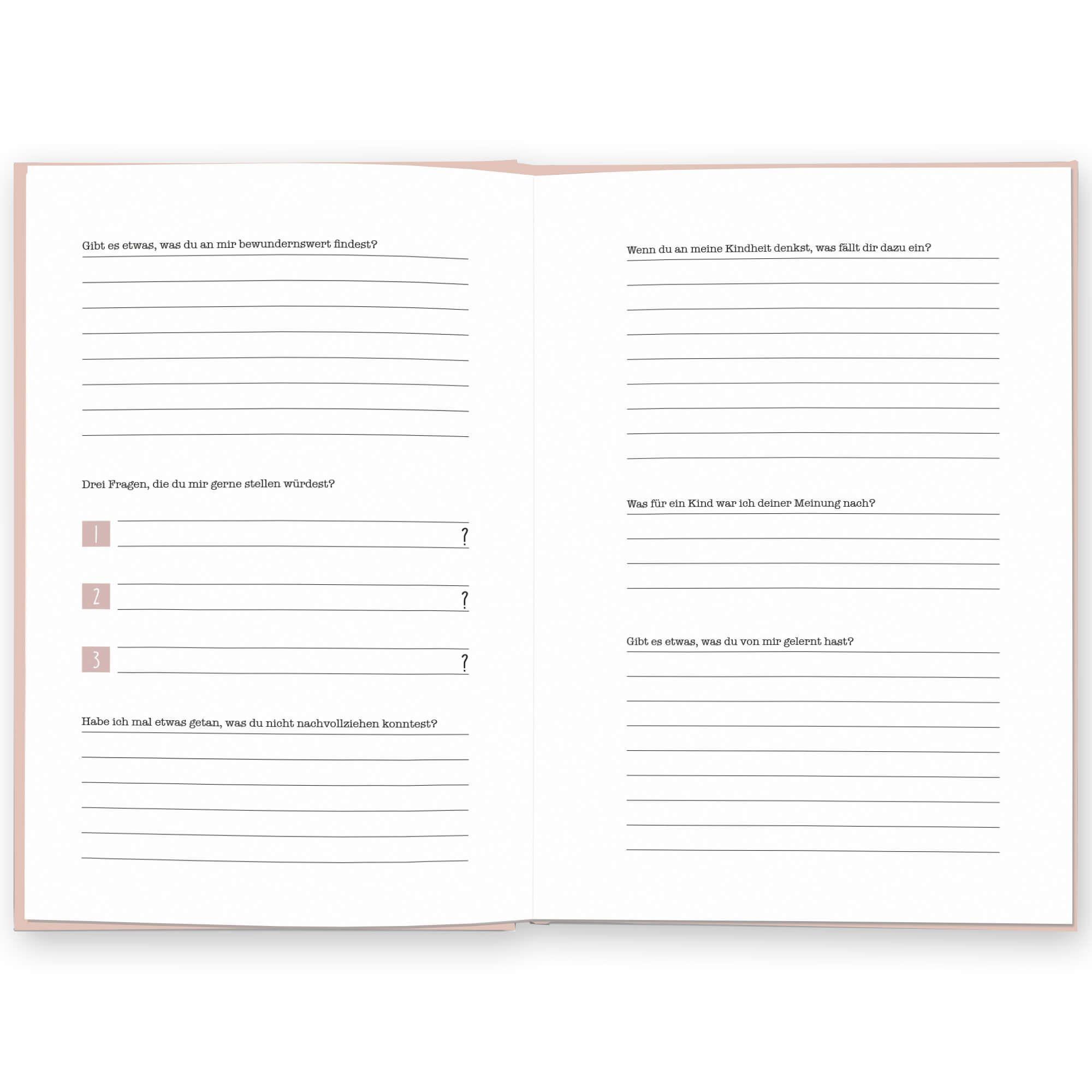 Beispielinhalt (Bild) Oma, was kannst du mir von dir erzählen?