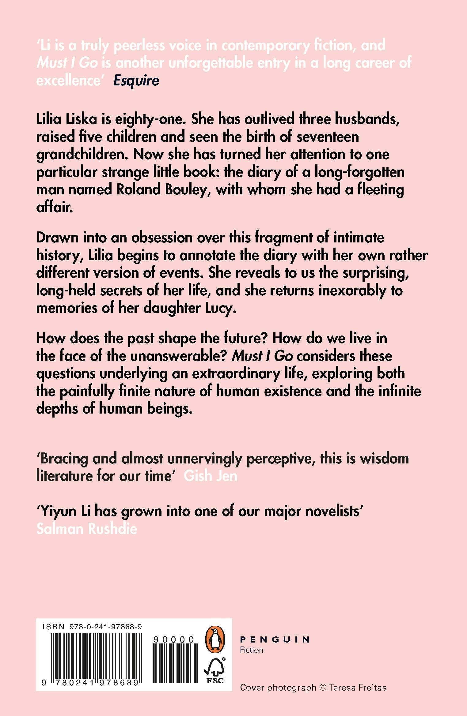 Rückseitencover Must I Go