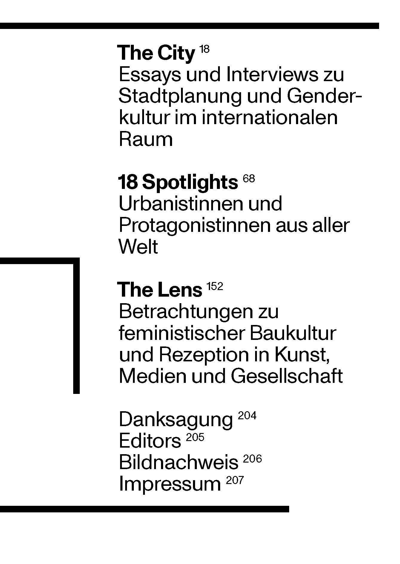 Beispielinhalt (Bild) Frauen Bauen Stadt
