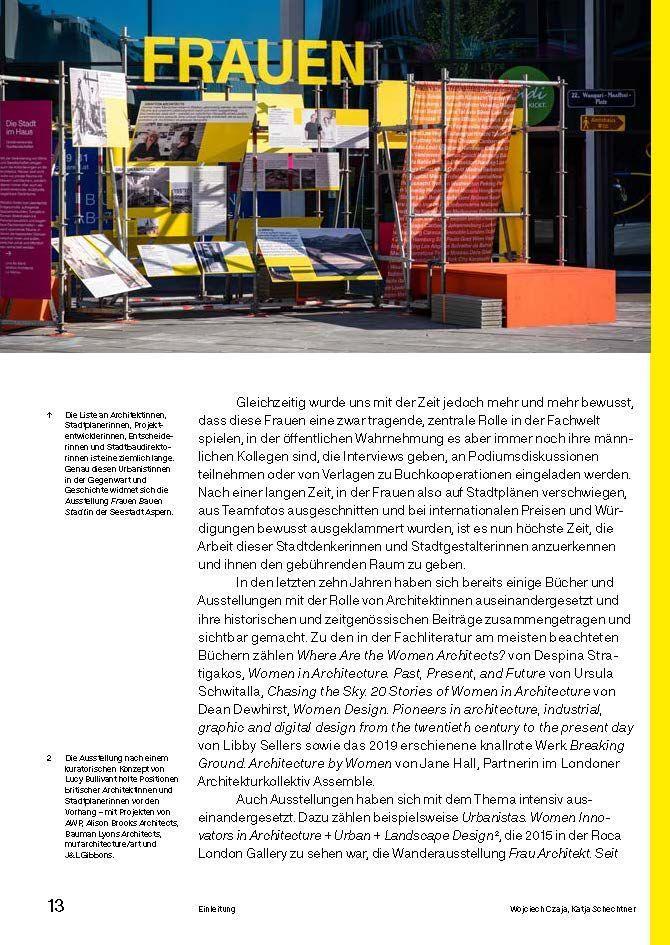 Beispielinhalt (Bild) Frauen Bauen Stadt