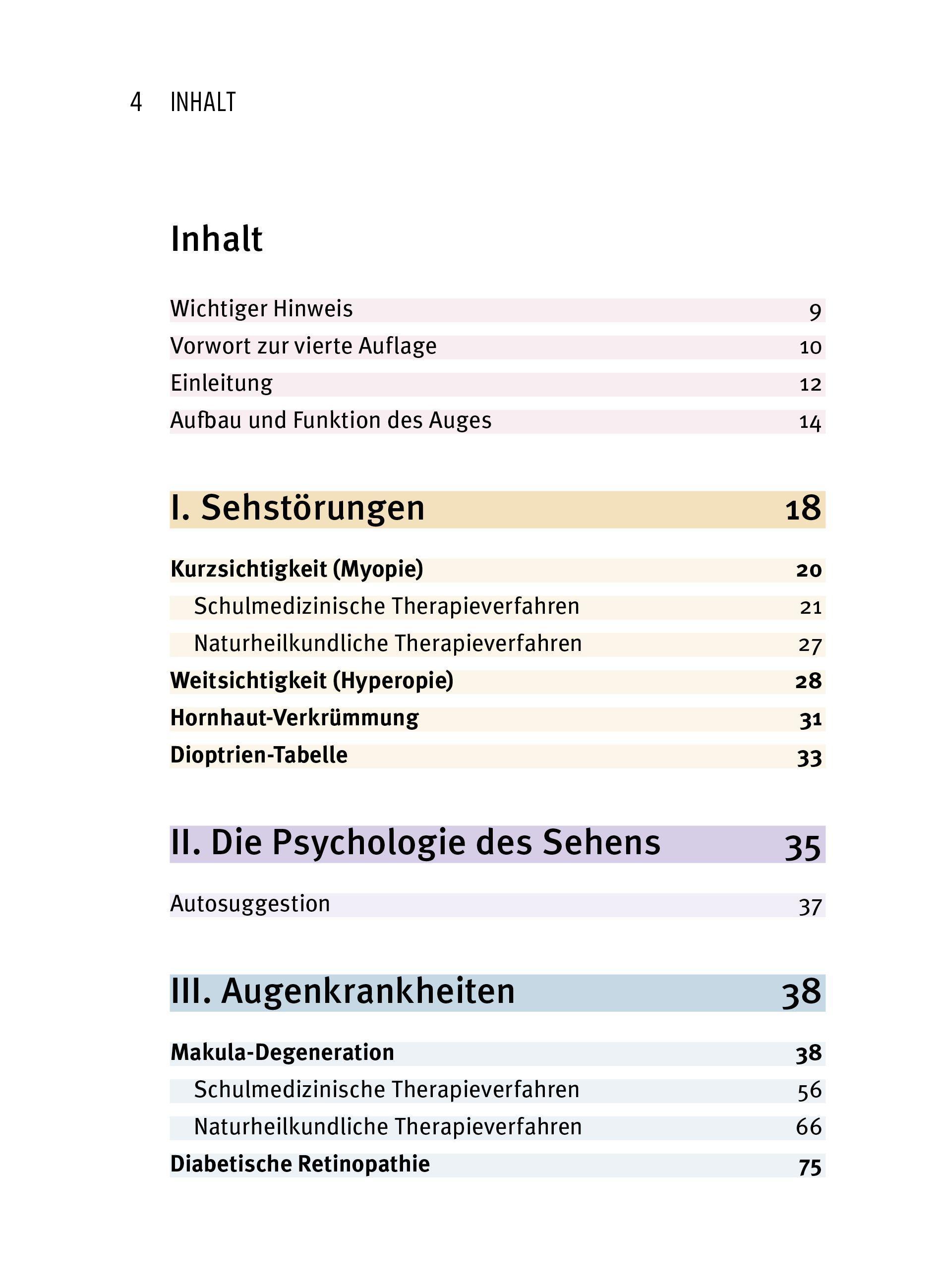 Beispielinhalt (Bild) Heile Deine Augen