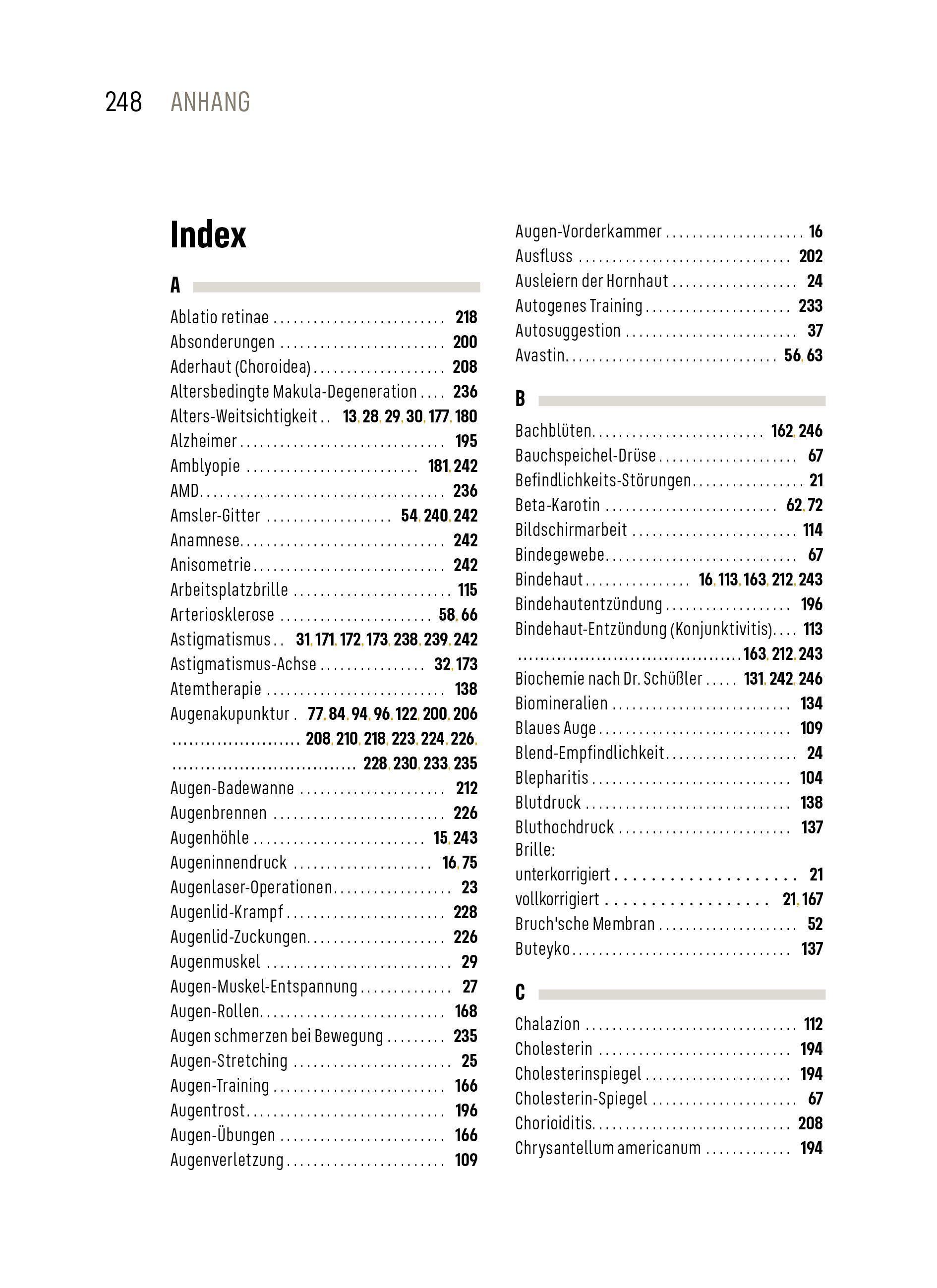 Beispielinhalt (Bild) Heile Deine Augen