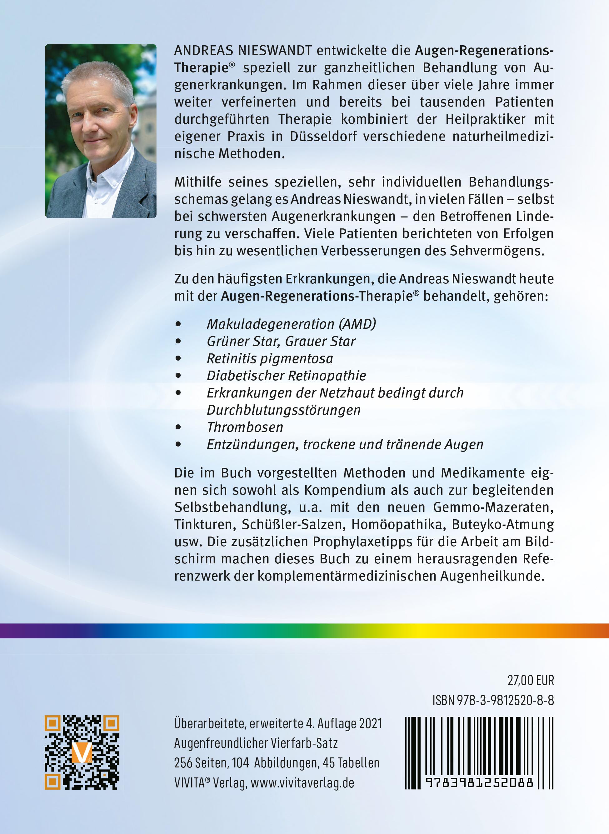 Rückseitencover Heile Deine Augen