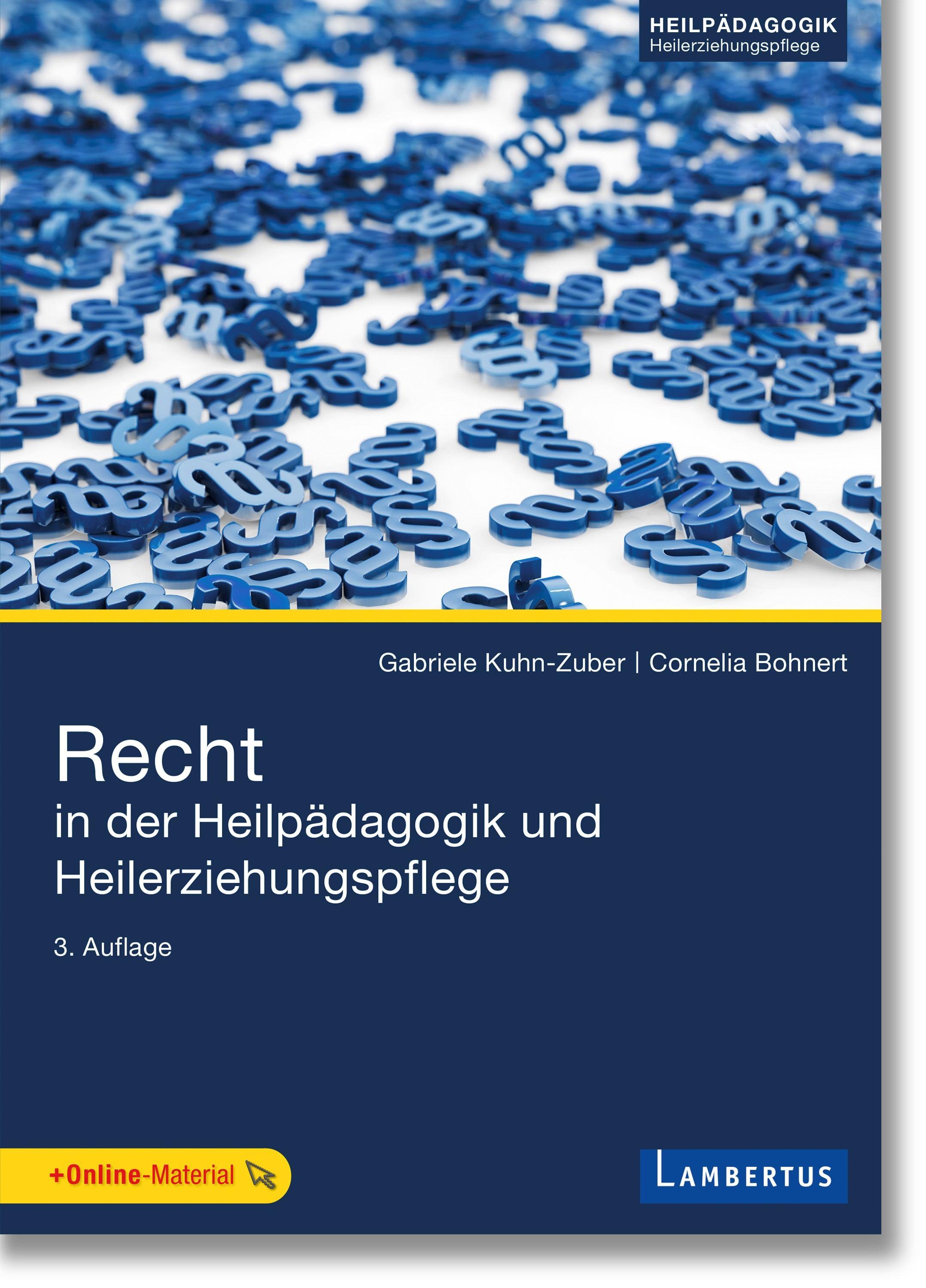 Vorderes Coverbild Recht in der Heilpädagogik und Heilerziehungspflege