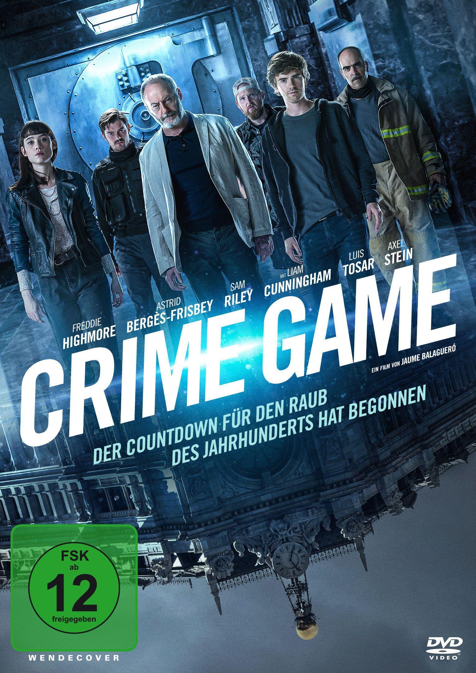 Vorderes Coverbild Crime Game
