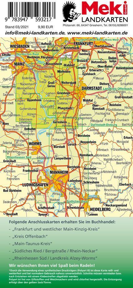Beispielinhalt (Bild) Radfahren - Nördliches Ried / Kreis Groß-Gerau und Rheinterrasse