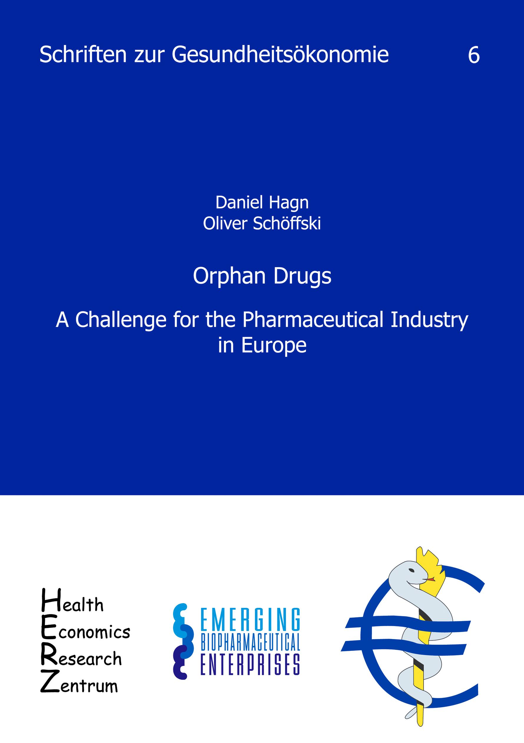 Vorderes Coverbild Orphan Drugs