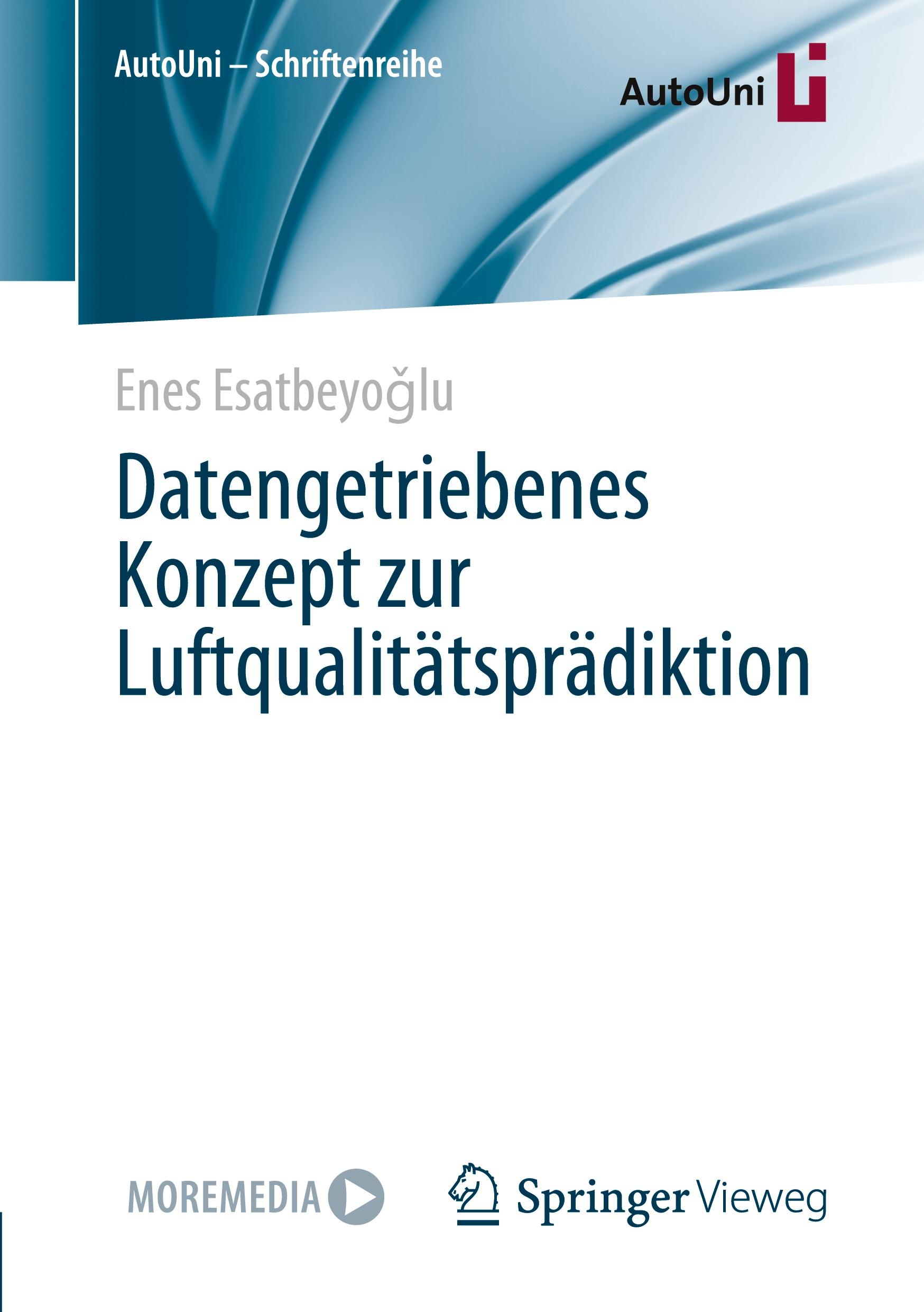 Vorderes Coverbild Datengetriebenes Konzept zur Luftqualitätsprädiktion
