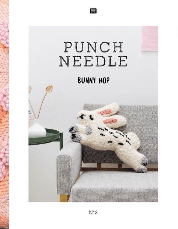 Vorderes Coverbild Punch Needle Bunny Hop No. 2
