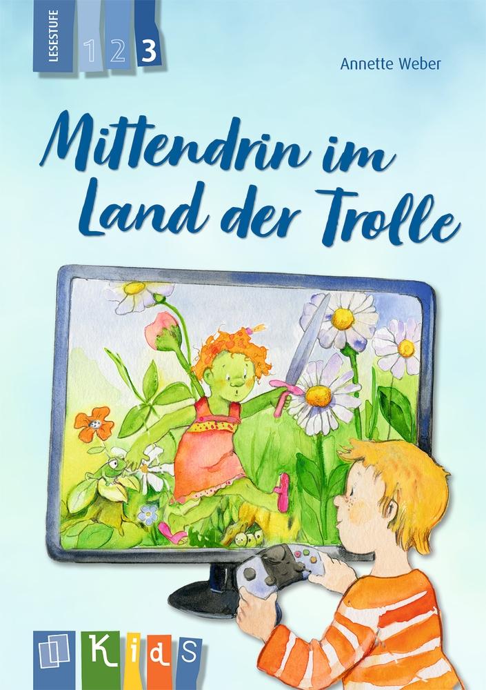 Vorderes Coverbild Mittendrin im Land der Trolle - Lesestufe 3