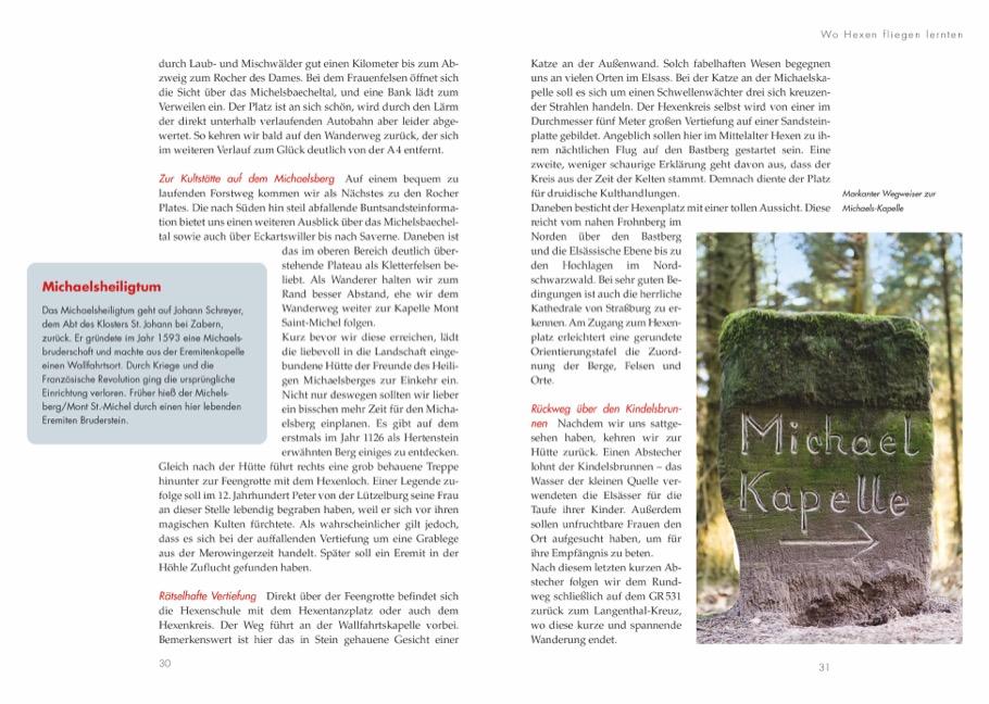 Beispielinhalt (Bild) Wanderungen für Langschläfer Elsass und Vogesen