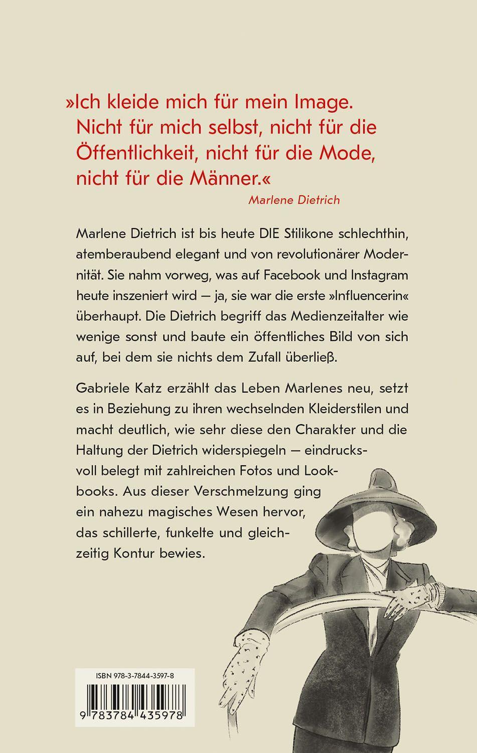Beispielinhalt (Bild) Marlene Dietrich