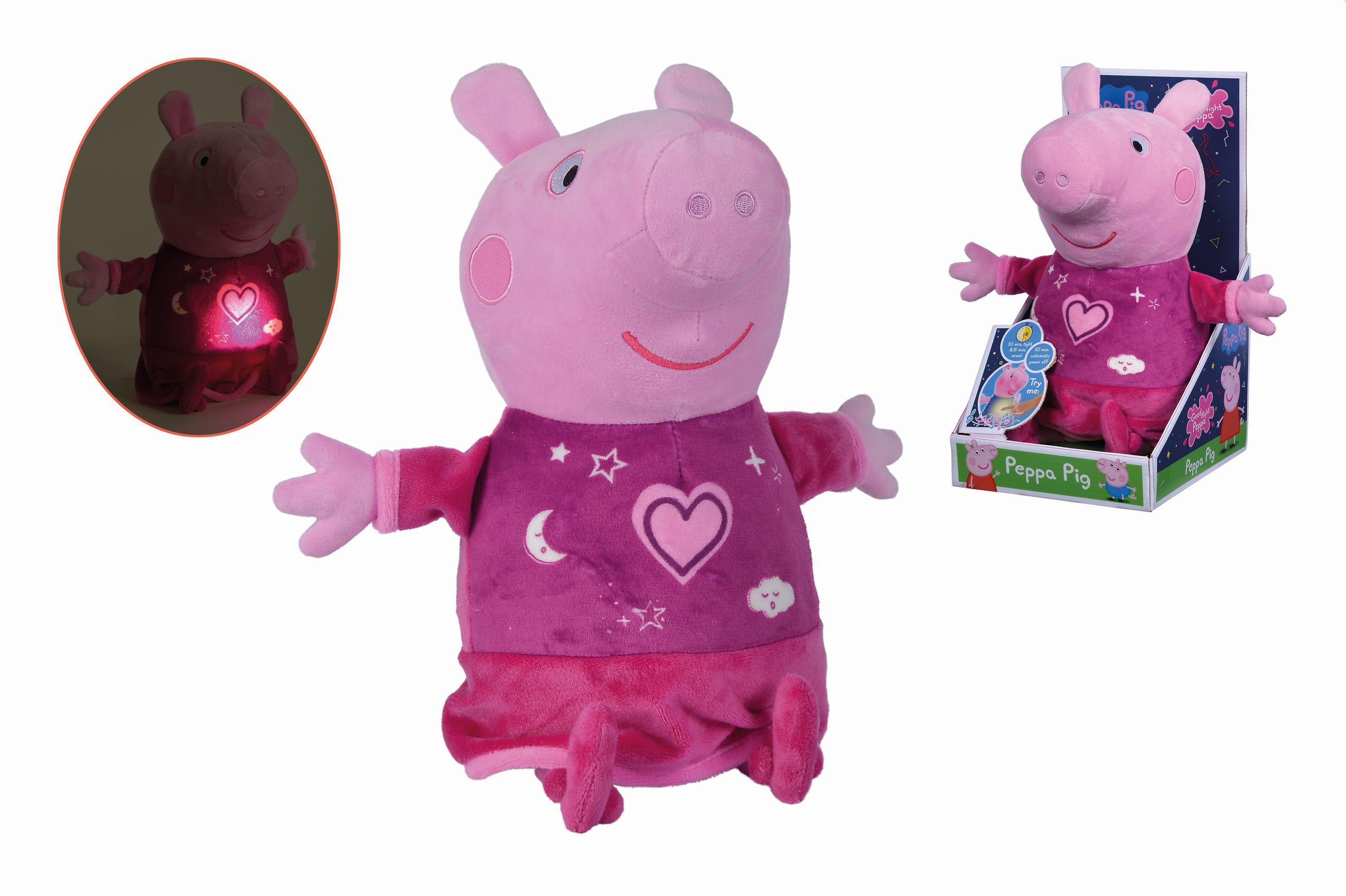 Vorderes Coverbild Peppa Pig Plüsch Gute Nacht Peppa