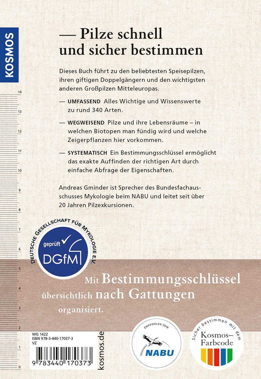 Beispielinhalt (Bild) Handbuch für Pilzsammler