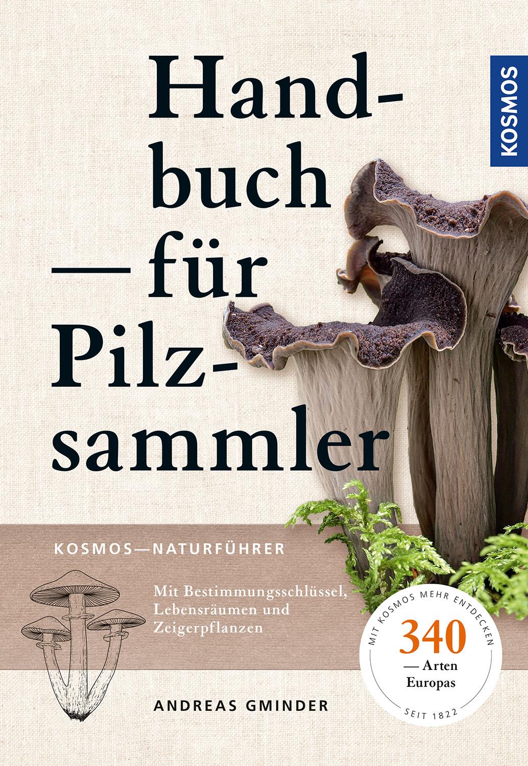 Vorderes Coverbild Handbuch für Pilzsammler