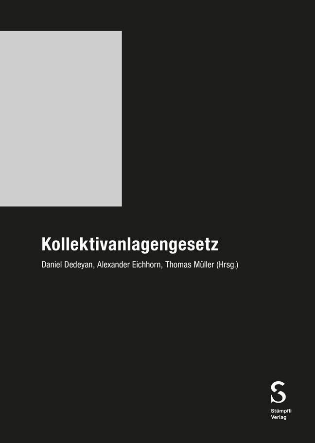 Vorderes Coverbild Kollektivanlagengesetz