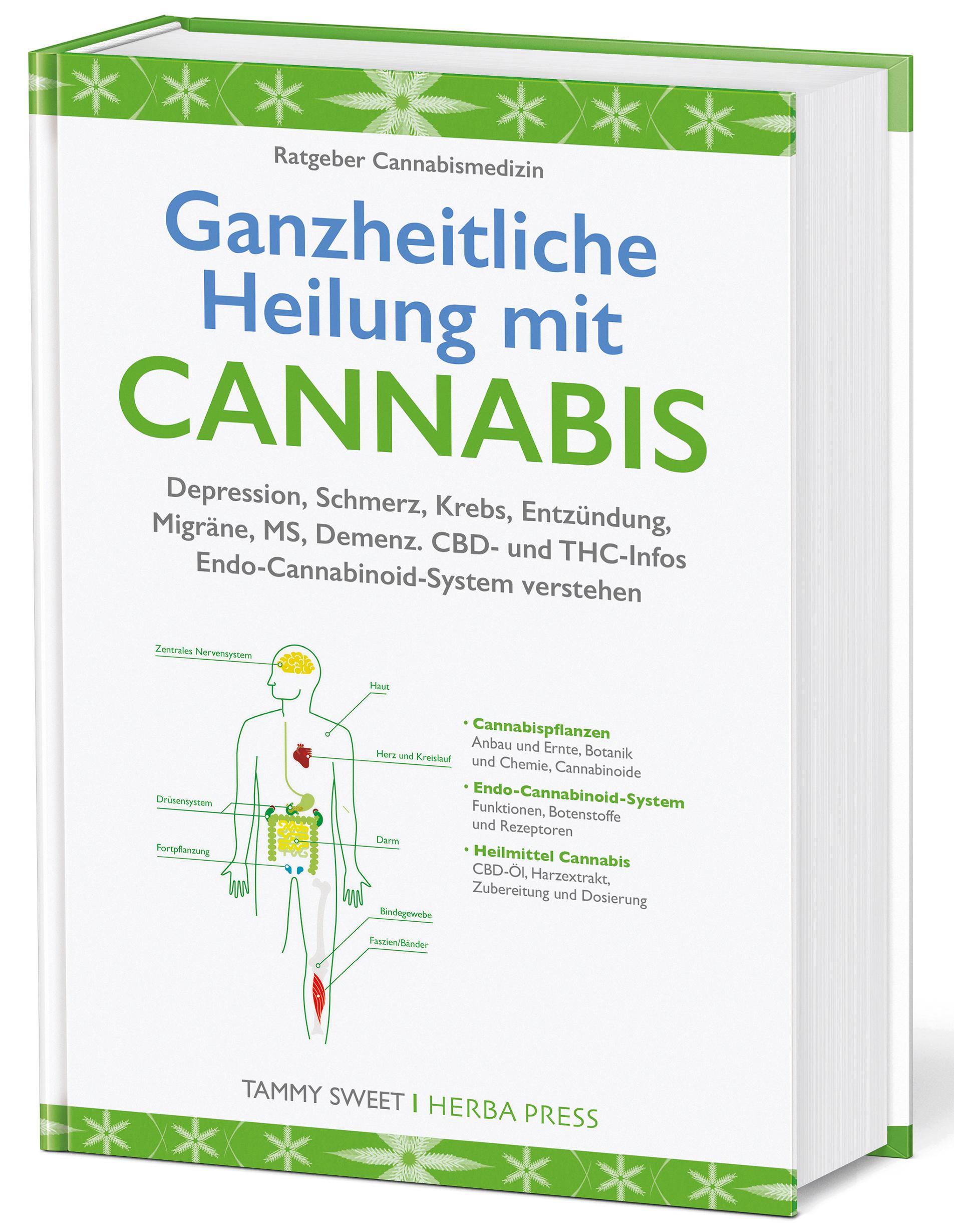 Vorderes Coverbild Ganzheitliche Heilung mit Cannabis