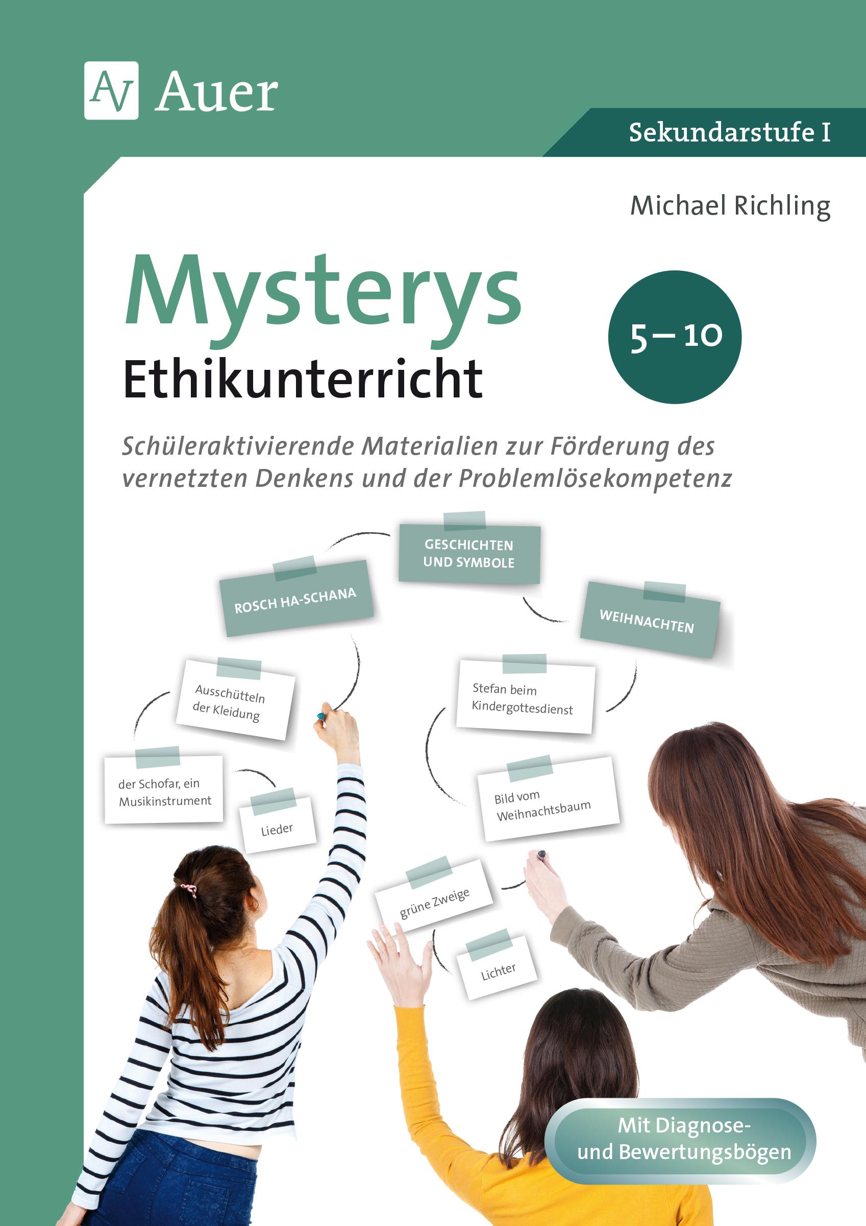 Vorderes Coverbild Mysterys Ethikunterricht 5-10