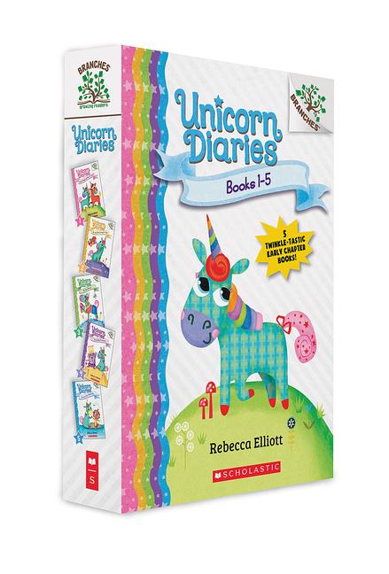Vorderes Coverbild Unicorn Diaries, Books 1-5: A Branches Box Set
