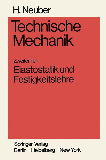 Vorderes Coverbild Technische Mechanik Methodische Einführung