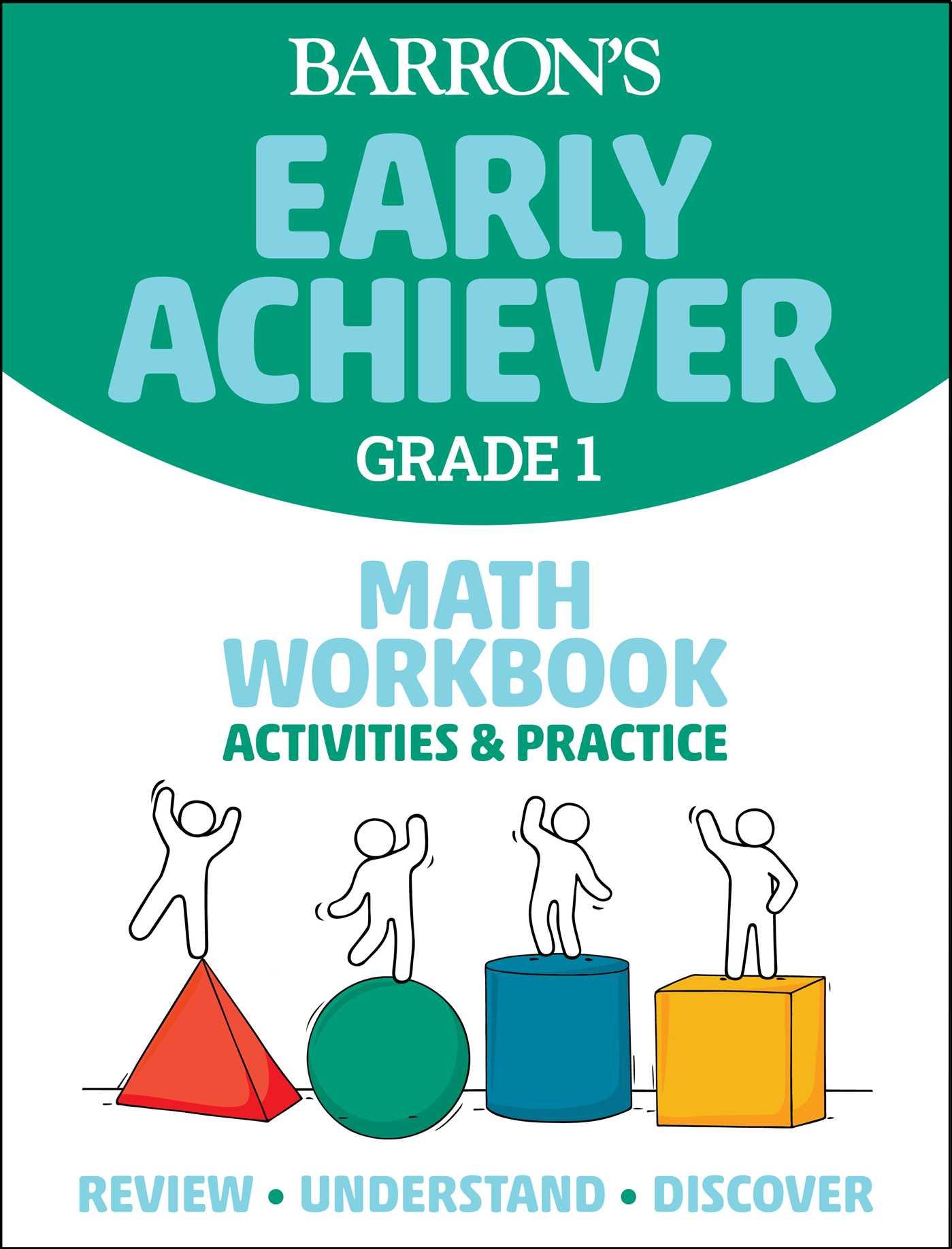 Vorderes Coverbild Barron's Early Achiever: Grade 1 Math Workbook Activities & Practice