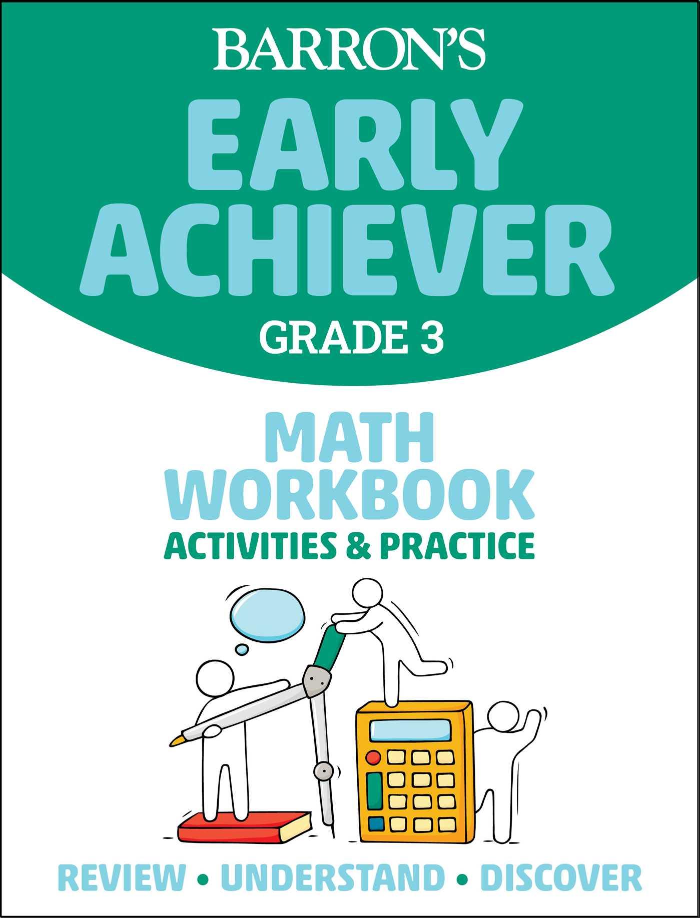 Vorderes Coverbild Barron's Early Achiever: Grade 3 Math Workbook Activities & Practice