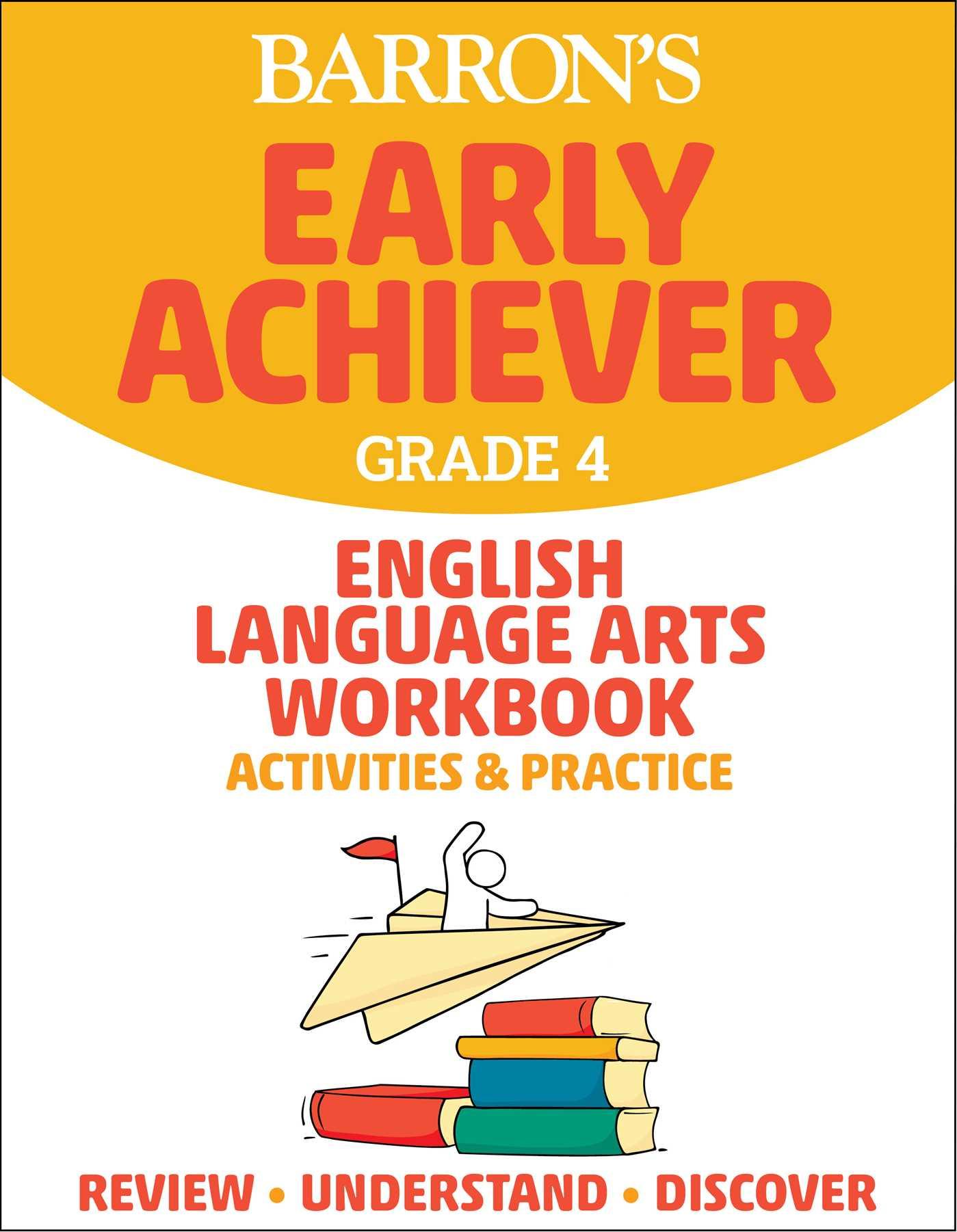 Vorderes Coverbild Barron's Early Achiever: Grade 4 English Language Arts Workbook Activities & Practice