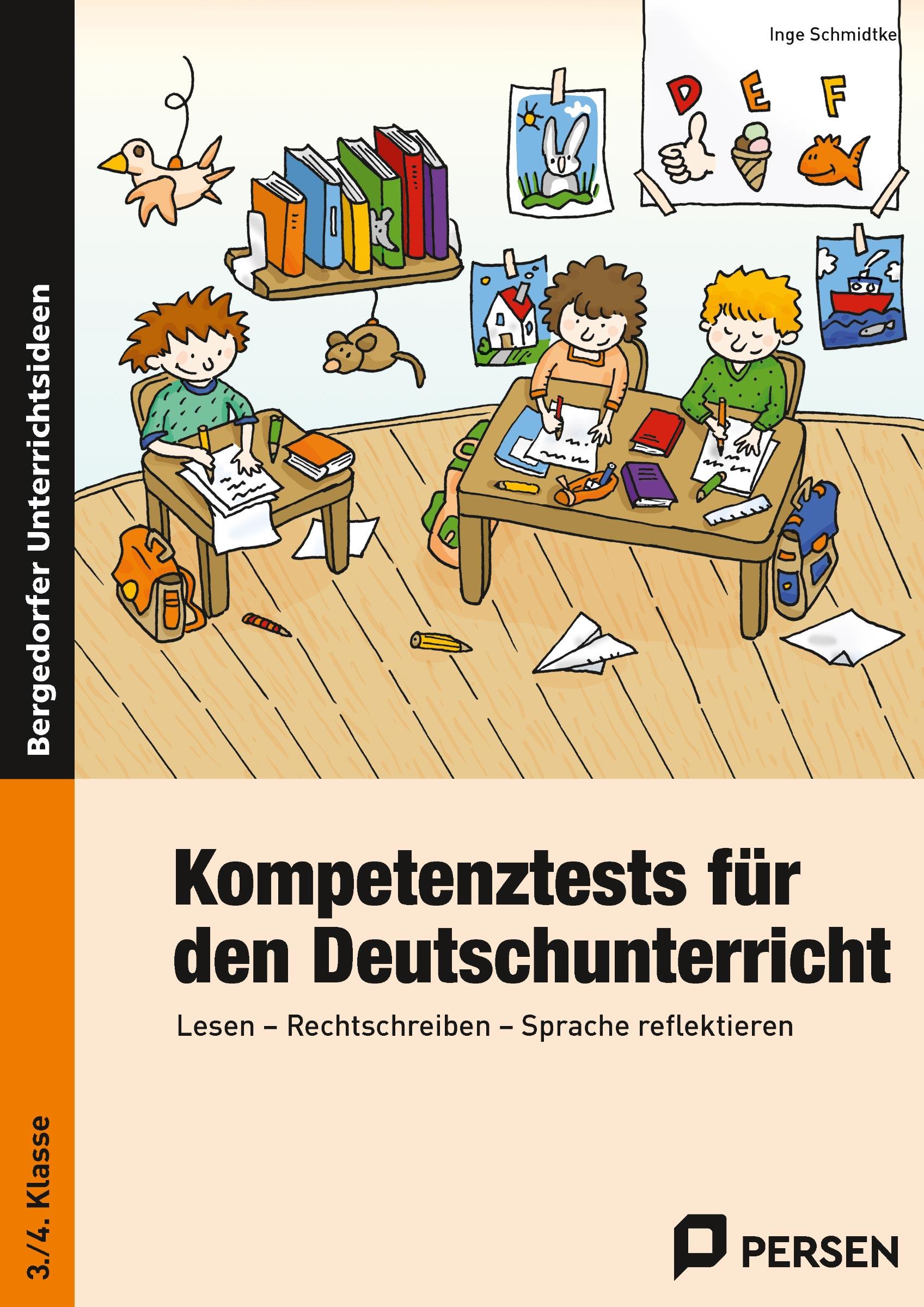 Vorderes Coverbild Kompetenztests für den Deutschunterricht in Klasse 3 und 4