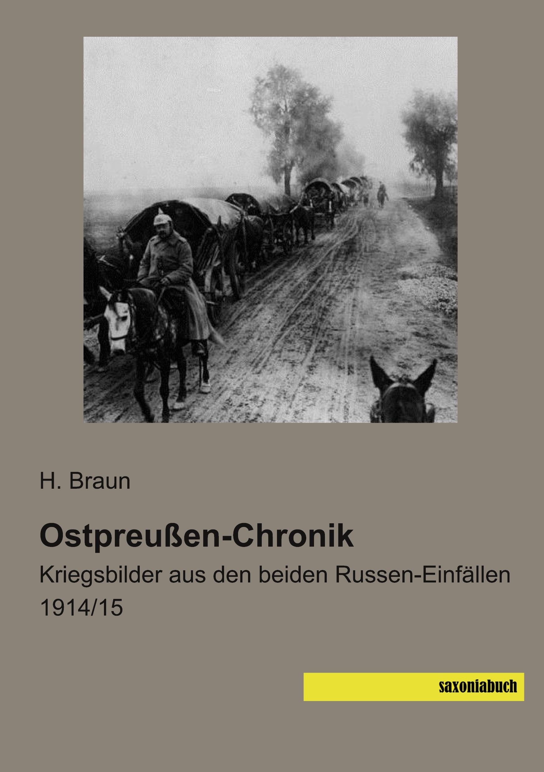 Vorderes Coverbild Ostpreußen-Chronik