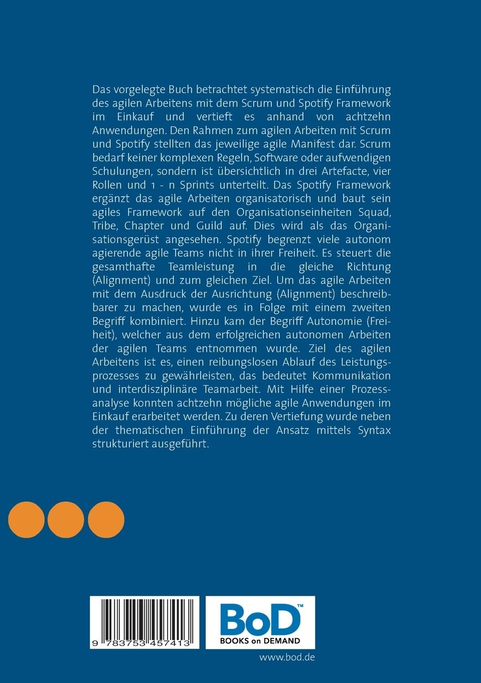 Rückseitencover Agiles Arbeiten im Einkauf