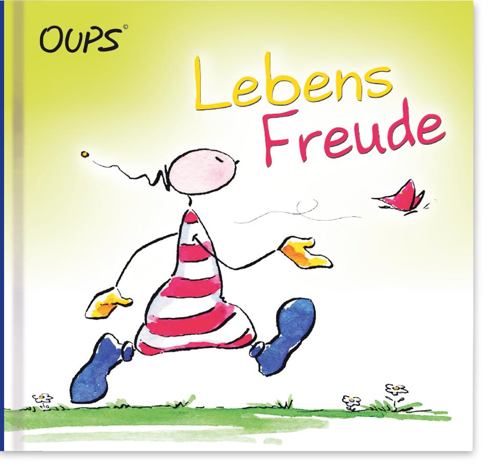 Vorderes Coverbild Oups. Lebensfreude