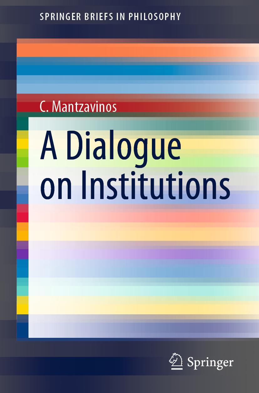 Vorderes Coverbild A Dialogue on Institutions