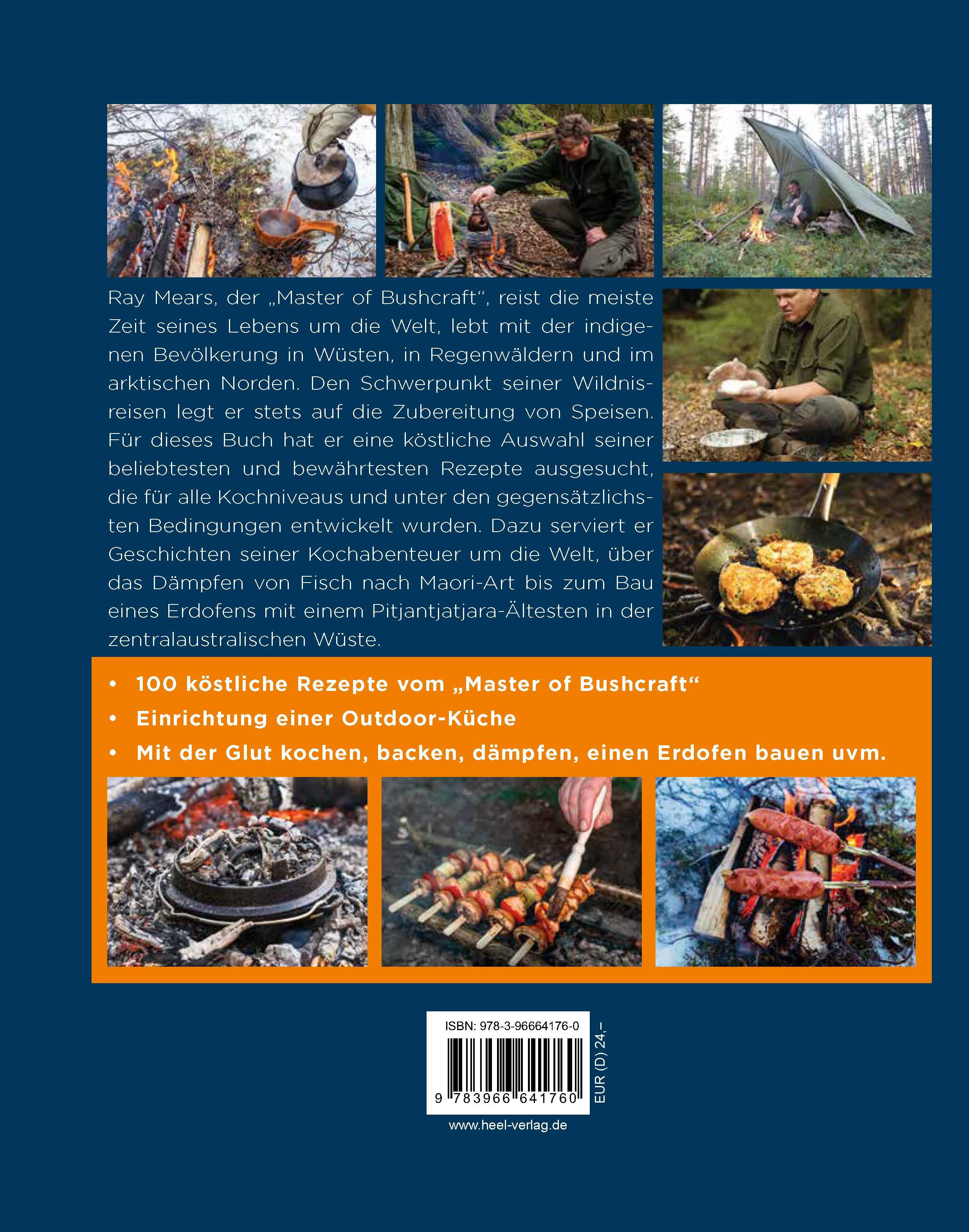 Rückseitencover Koch draußen! Über 100 Rezepte für jedes Wetter