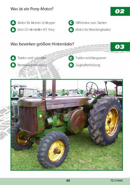 Beispielinhalt (Bild) Der große Traktor Experten-Test