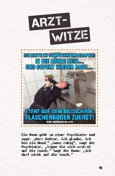 Beispielinhalt (Bild) Die besten Witze aus dem Hocker-Millieu