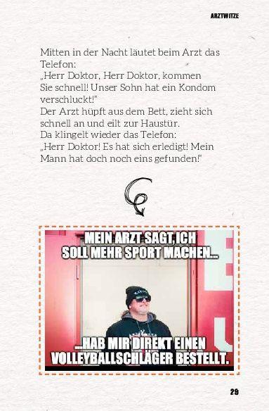 Beispielinhalt (Bild) Die besten Witze aus dem Hocker-Millieu