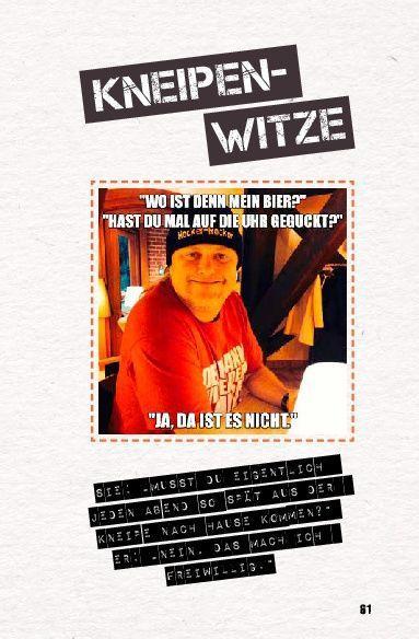 Beispielinhalt (Bild) Die besten Witze aus dem Hocker-Millieu