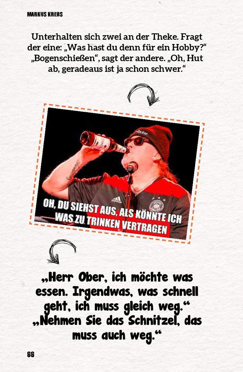 Beispielinhalt (Bild) Die besten Witze aus dem Hocker-Millieu