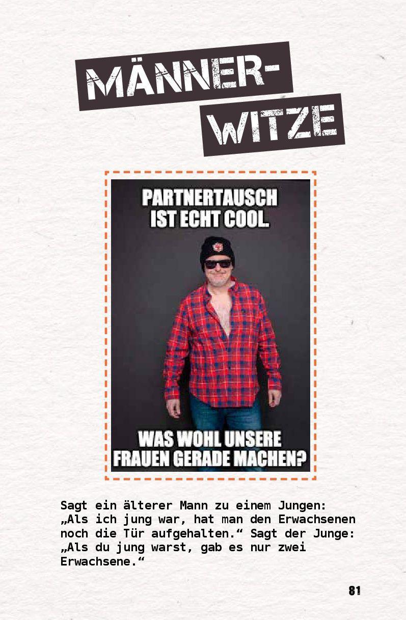 Beispielinhalt (Bild) Die besten Witze aus dem Hocker-Millieu