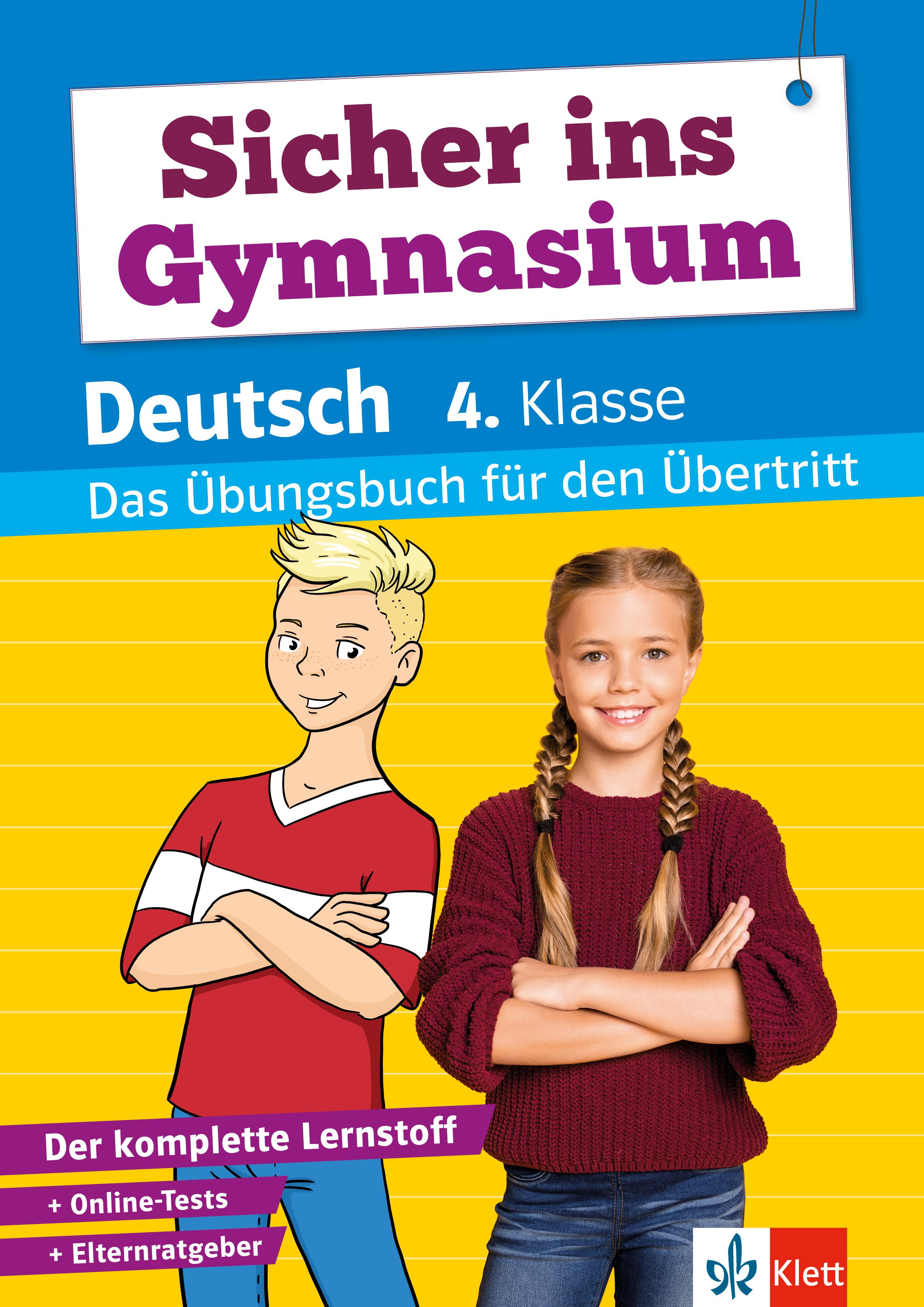 Vorderes Coverbild Sicher ins Gymnasium Deutsch 4. Klasse